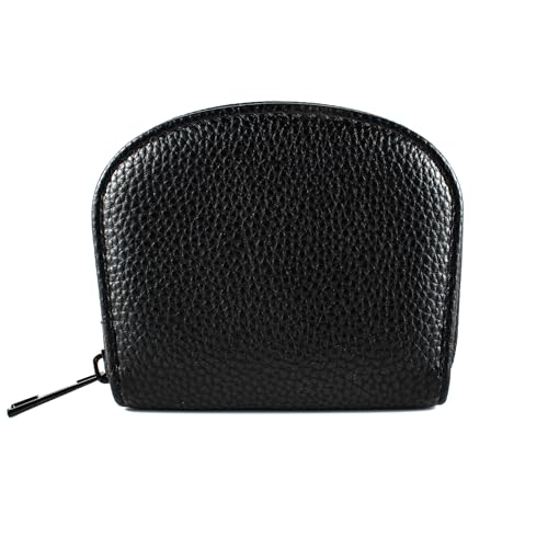 Small Wallet Credit Card Holder Coin Purse for women - color: Black