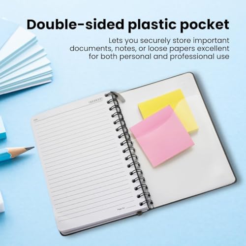 Nextnoid A5 Lined Spiral Notebook - 170 Pages, College Ruled, Desert Dune - color: ab-Desert Dune