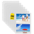 Sooez 30 Pack 5x7 Photo Sleeves for 3 Ring Binder, Hold 120 Pictures - size: 5x7" 2-Pocket