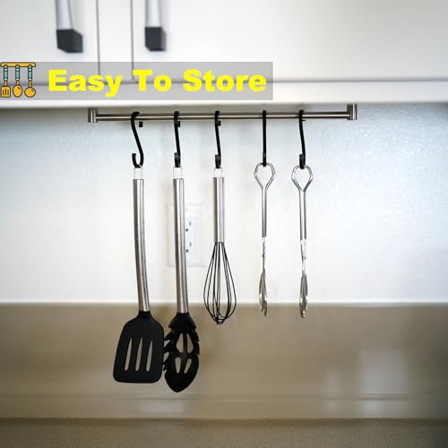 Hiash 9 Inch Heavy Duty Stainless Steel Kitchen Tongs For Cooking - size: 9 Inch