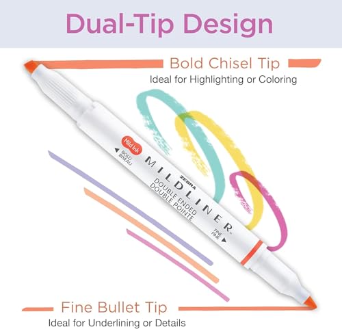 Zebra Pen MILDLINER Highlighter & SARASA Clip Gel Set, Assorted, 14-Pack - style: Notetaking and Creative Planning Set