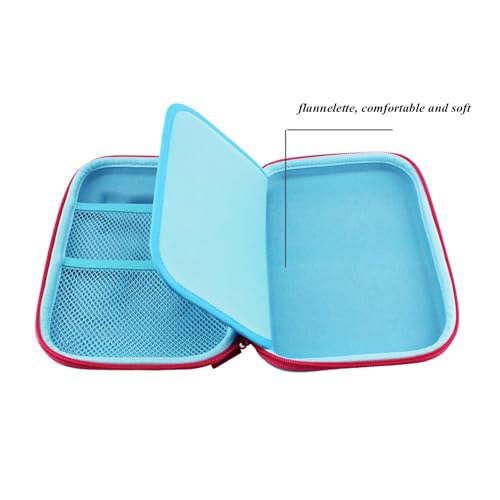 Surpop 3D EVA Unicorn Pencil Case for Girls with 4 Pens, Unicorn1 Blue - color: Unicorn1 blue