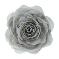 JWH 3D Flower Throw Pillow Covers, Light Gray, 12 Inch - color: Gray, size: 12" x 12" (Pack of 1)