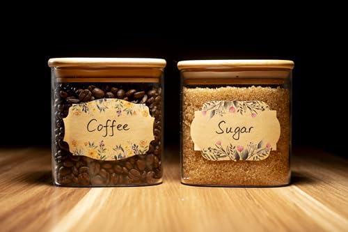 (250pc/Roll) 2" Label Stickers for Jars and Lids | Pantry, Mason Jar, Canning, Spice, Bottle Labels (Garden 2x3) - color: Garden 2x3