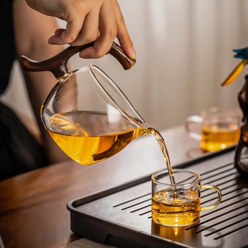 Kungfu Glass Tea Set Automatic Glass Teapot Set (Bird)