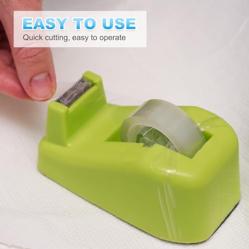 PATIKIL 4 Set Tape Dispenser Core and Blade, Replacement Core and Replacement Blade for 8808/8809 Tape Dispenser for Home Office Warehouse Wrapping Packaging Mailing Shipping