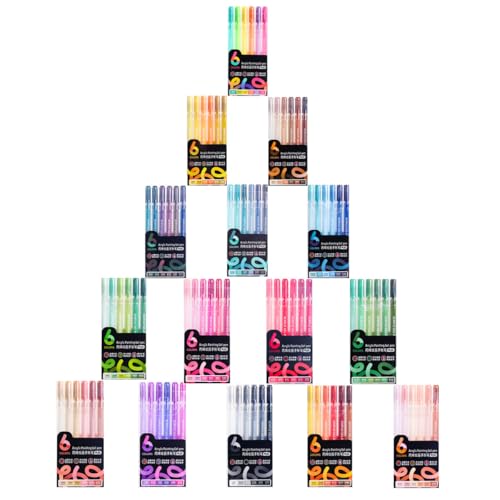1.0mm Fine Pointed Acrylic Gel Pen Set, 90 Color Optional