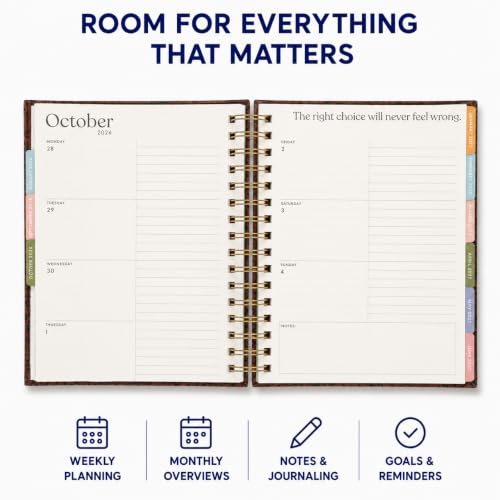 WORLD TRAVELER Academic Planner School Organizer Jul 2026-Dec 2027, 7"x9" - color: Cheetah