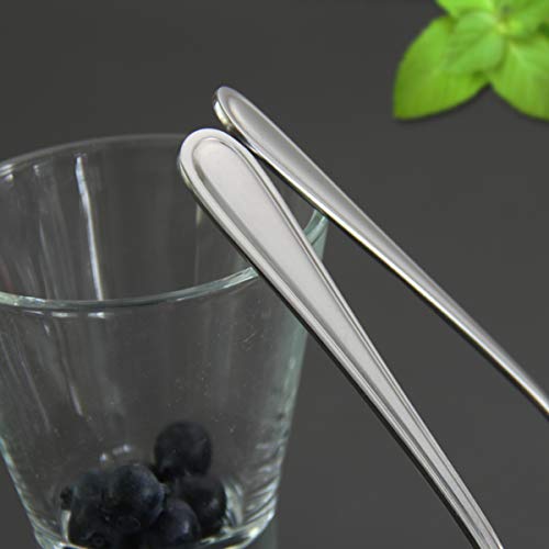 Teaspoons Stainless Steel 18/0 Tea Spoons 6 Pcs, 6.29 Inches - size: 6pcs-round