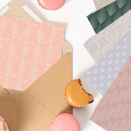 12"X12" Scrapbook Paper, 24 Sheets Double-Sided Dusty Boho Patterned Paper - color: Boho2