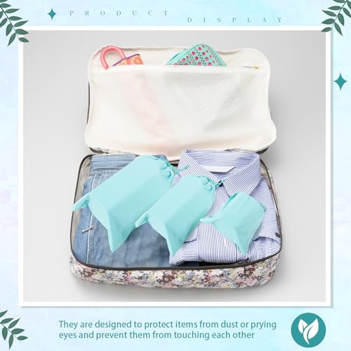 20 Pcs Satin Game Storage Bags for Women Men, S,M,L, Mint Green - color: Mint Green, size: S,M,L