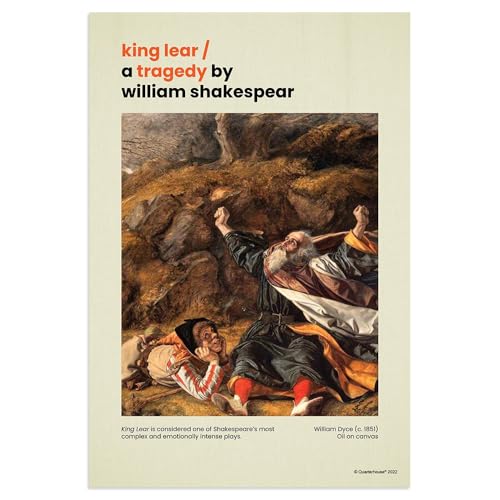 Quarterhouse 8 Poster Shakespeare Classroom Set - color: Shakespeare