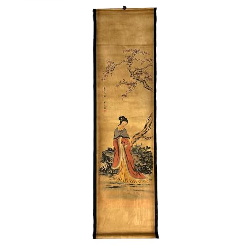 Wall Art Poster Prints Painting Scroll Decor Asia Vintage Home Office - color: H2