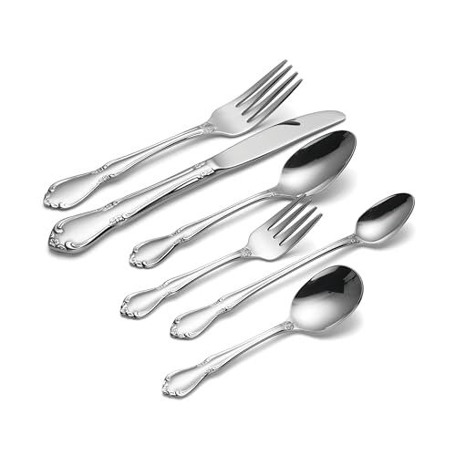 Oneida Silverware, 1-Piece Chateau Fine Flatware Feeder Spoon, 5.5-Inch - style: Feeder Spoon