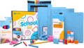 Enday Back to School Supplies for Kids, School Supply Box Grades K-5 - color: Blue, size: 1 Kit