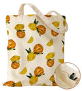 Miss Adola Canvas Tote Bag for Women with Inner Pocket - color: Lemon