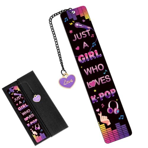 Kpop Bookmark Birthday Gifts for Kpop Fans, Book Lovers, Frinends - style: Kpop
