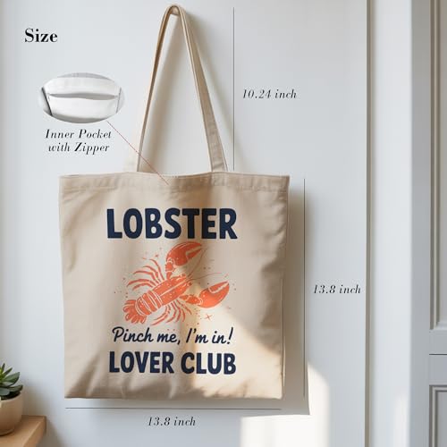 Aesthetic Canvas Tote Bag, Cute Reusable Bags for Women with Inner Pocket - color: Lavender