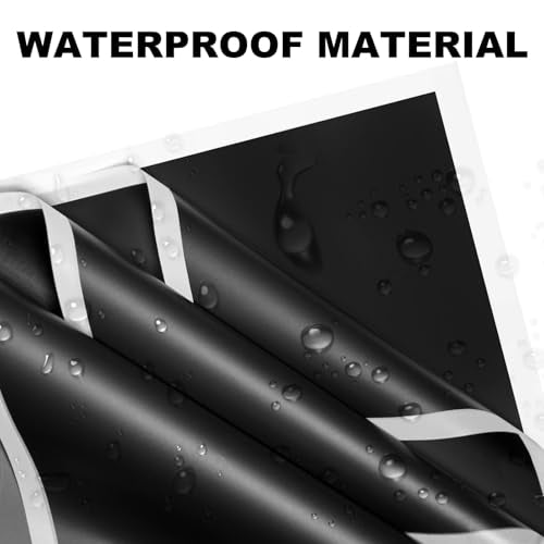 CCIJESW 20 Sheets Flower Bouquet Wrapping Paper Black-2 - color: 022-Slightly Transparent Black