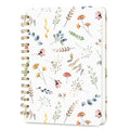 Lined Spiral Journal Notebook for Work A5, 160 Pages, Leaf - color: Leaf
