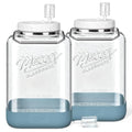 Large Fermentation Jars with Airlock, 2 Gallon Glass Jar with Lid - size: 2 Gallon