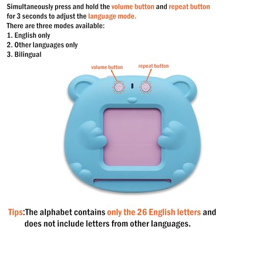 MAYAPHILOS 510 Words Alphabet Talking Flash Cards for 3-8 Years Kids - size: 510 Words English (Pink)