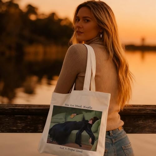 Art Canvas Tote Bag,Art Lovers Gifts,Aesthetic Tote Bag for Women. - color: White - Ramon Casas