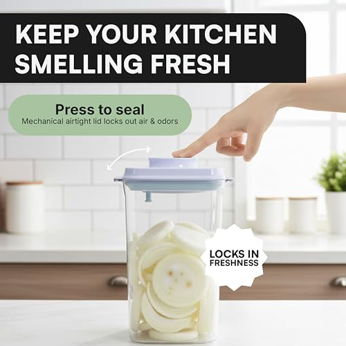 Bop Top Airtight Food Storage Containers | Pop-Top Lid | 16.5 Cups / 135 Oz - color: Single: 135 oz