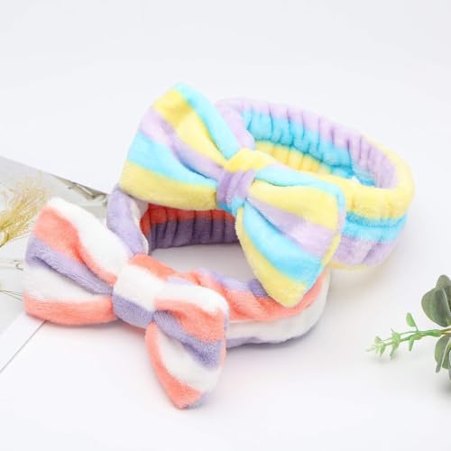3 otters 8Pack Spa Headband, Makeup Headband for Washing Face Skincare - color: style1