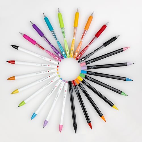 Zebra Pen Creative Set, Zensations, CLiCKART & SARASA Clip, Assorted, 24-Pk - style: Writing Essentials Set