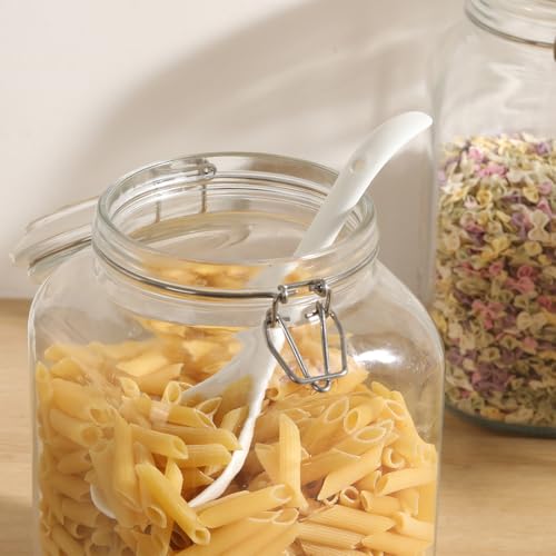 1 Gallon Glass Jars Mouth Storage Jar with Glass Lid