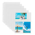 Sooez 30 Pack 4x6 Photo Sleeves for 3 Ring Binder, Hold 180 Pictures - size: 4x6" 3-Pocket