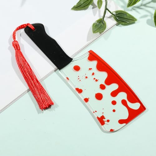 Horror Bloody Creepy Tool Bookmark, 1 Piece - color: 1pc Knives