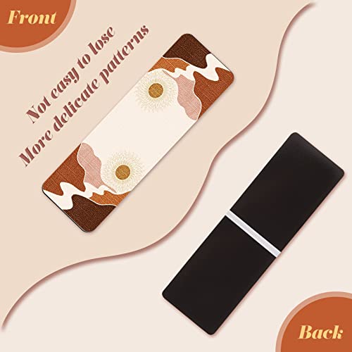 Sepamoon 24 Pcs Magnetic Bookmarks Cute Landscape Magnetic Book Marks Page Clip Funny Magnet Page Markers Gifts for Women Men Home Office Reading Book Lovers Pleasure(Vibrant Style,1.4 x 2.2)