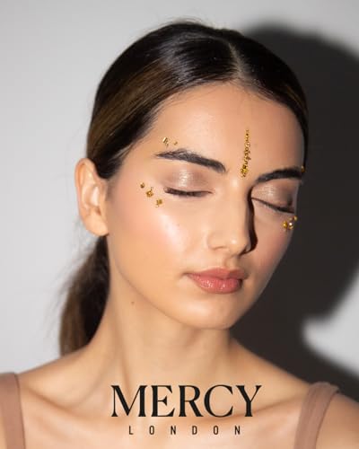 Gigi Gold Bindi ✮ Crystal Indian Bindi Face Jewels Gold Multi Packet