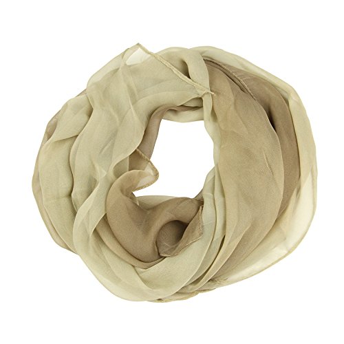 PANTONIGHT Long Chiffon Sheer Scarf Gradient Shaded Colors Lightweight Scarf For Womens - color: Color 082