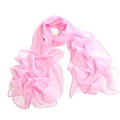 Tapp Collections™ Fashionable Soft Chiffon Scarf - color: Solid / Soft Pink