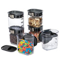 Progressive PKS-401 1.5 Cup Mini Prokeeper+ Airtight Silicone Seal Storage Container Great For Spices & Baking Acessories (6- Piece) - size: 6- Piece