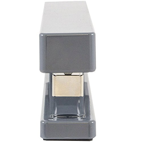 JAM PAPER Modern Desk Stapler - Gray - Sold Individually - color: Grey, size: Pack of 1