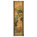 Wall Art Poster Prints Painting Scroll Decor Autumn Chrysanthemum Koi Fish - color: D3