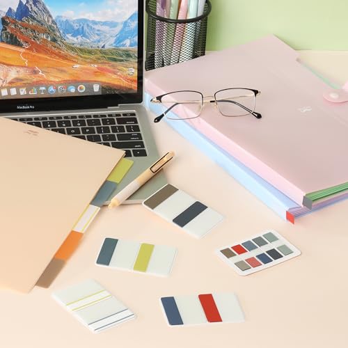 Mr. Pen- Sticky Index Tabs, 500 Pcs, 21 Sets, Colorful - color: Urban