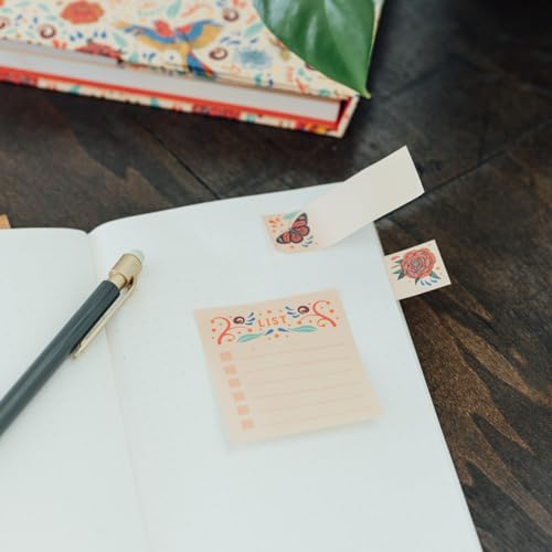 Grupo Erik Frida Kahlo Weekly Planner Notepad Set - color: Pink