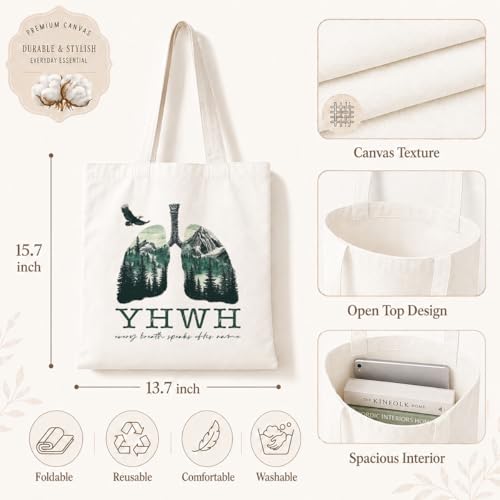Funny Canvas Tote Bag, Reusable Shoulder Grocery Bag, Holiday Gift Bags for Friends, 13.7x15.7 inch - color: Style 56