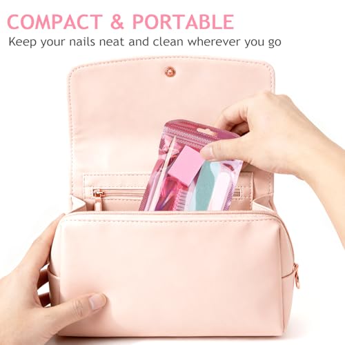5PCS Disposable Manicure Kit, Single Use Mini Nail Care Tools - color: #1