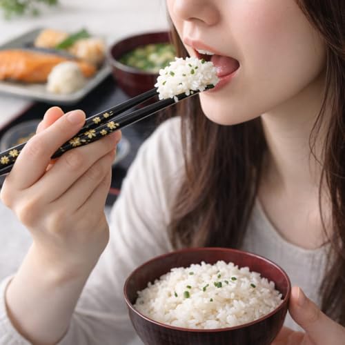 Premium Japanese Chopsticks Reusable 2prs Set [ Made in Japan ] Traditional Lacquer Art Wooden Chopsticks B (Splashed Pattern BL/BR(2KR019))