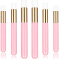 Yaomiao 20pcs Lash Shampoo Brushes Eyelash Cleaning Brush Extension - color: Pink