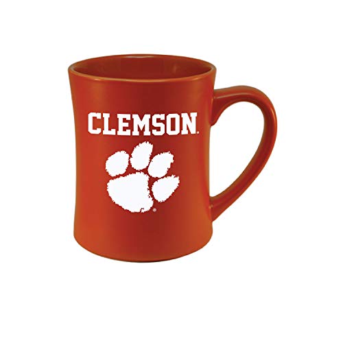 Clemson Tigers Ceramic Sculpted Mug 16oz - color: Clemson