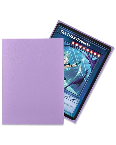 TitanShield Small Card Sleeves, Lavender (150 Sleeves) - Fits Yugioh - color: Lavender