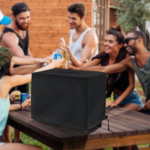 Tabletop Grill Cover for Royal Gourmet CD1519 Portable Charcoal Grill, for Royal Gourmet Tabletop Charcoal Camping Grill, Waterproof UV Resistant Windproof Dustproof Cover - size: CD1519