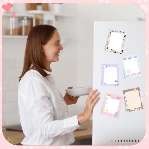 Gilprop 24 Pack Bee Sticky Notes 3x4 Inch, Honeybee Memo Pads, Cat - style: Cat
